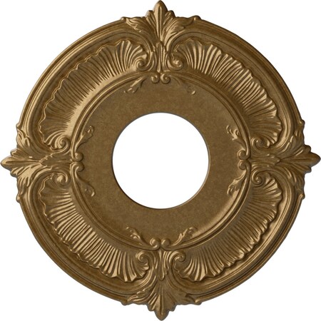 Attica Ceiling Medallion (Fits Canopies Up To 3 1/2), 12 3/4OD X 4ID X 1/2P